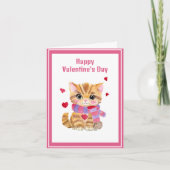 Valentinstag Feiertagskarte (Vorderseite)