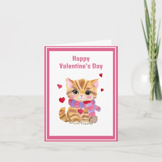 Valentinstag Feiertagskarte (Vorderseite)