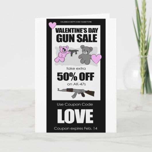 Valentinstag Feiertagskarte (Vorderseite)