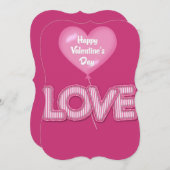 Valentinstag Feiertagskarte (Vorne/Hinten)