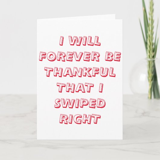 Valentinstag Feiertagskarte (Vorderseite)