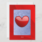 Valentinstag Feiertagskarte (Rückseite)
