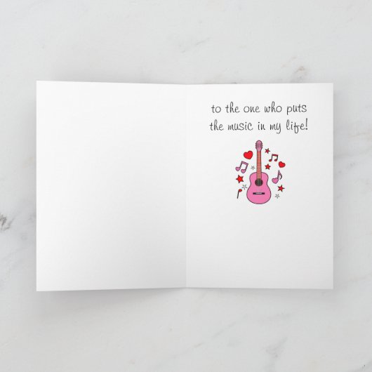 Valentinstag Feiertagskarte (Innenseite)