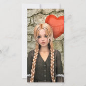 Valentinstag Feiertagskarte (Vorderseite)