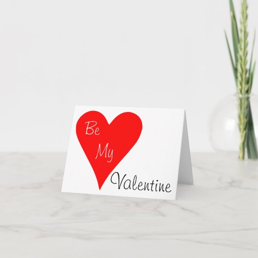 Valentinstag Feiertagskarte (Vorderseite)