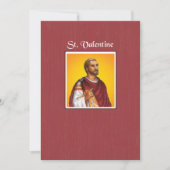 Valentinstag Feiertagskarte (Vorderseite)