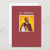 Valentinstag Feiertagskarte (Vorne/Hinten)