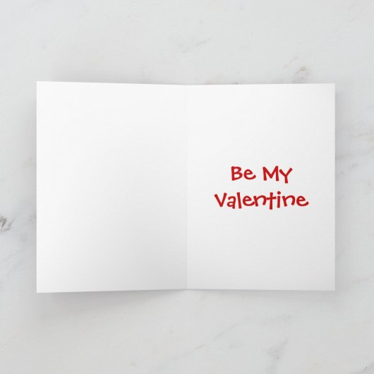 Valentinstag Feiertagskarte (Innenseite)