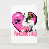 Valentinstag Feiertagskarte (Vorderseite)