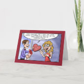 Valentinstag Feiertagskarte (Vorderseite)