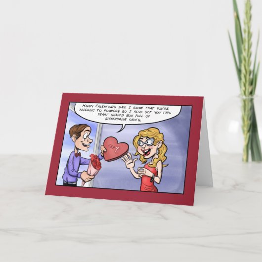 Valentinstag Feiertagskarte (Vorderseite)