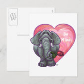 Valentinstag Feiertagspostkarte (Vorne/Hinten)