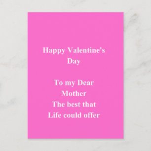 Valentinstag Feiertagspostkarte
