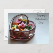 Valentinstag Feiertagspostkarte (Vorne/Hinten)