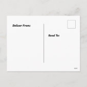 Valentinstag Feiertagspostkarte (Rückseite)