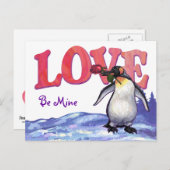 Valentinstag Feiertagspostkarte (Vorne/Hinten)