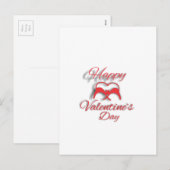 Valentinstag Feiertagspostkarte (Vorne/Hinten)