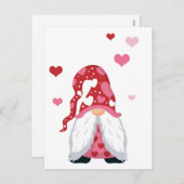 Valentinstag Feiertagspostkarte (Vorne/Hinten)