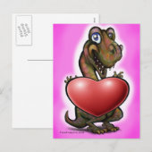 Valentinstag Feiertagspostkarte (Vorne/Hinten)