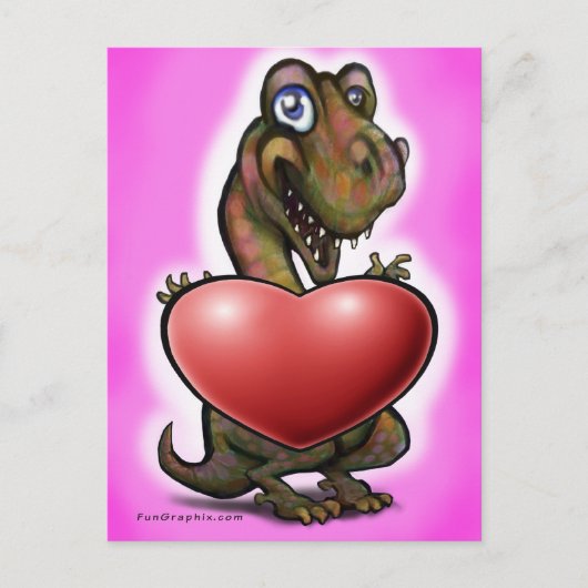 Valentinstag Feiertagspostkarte (Vorderseite)