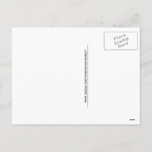 Valentinstag Feiertagspostkarte (Rückseite)