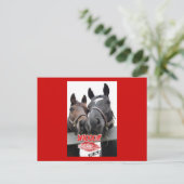 Valentinstag Feiertagspostkarte (Stehend Vorderseite)