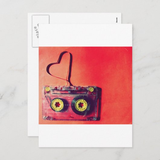 Valentinstag Feiertagspostkarte (Vorne/Hinten)