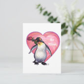Valentinstag Feiertagspostkarte (Stehend Vorderseite)