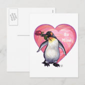 Valentinstag Feiertagspostkarte (Vorne/Hinten)