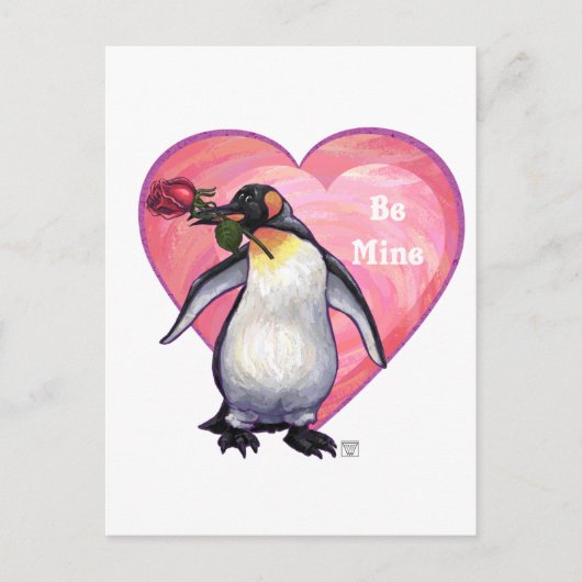 Valentinstag Feiertagspostkarte (Vorderseite)