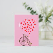 Valentinstag feiertagspostkarte (Stehend Vorderseite)