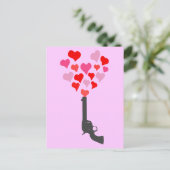 Valentinstag Feiertagspostkarte (Stehend Vorderseite)