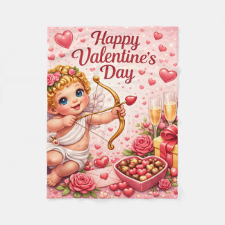 Valentinstag Fleece-Decke Fleecedecke