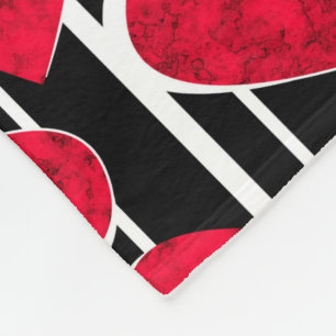 Valentinstag Fleecedecke