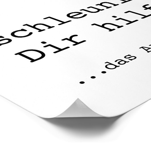 Valentinstag Forster Poster (Ecke)