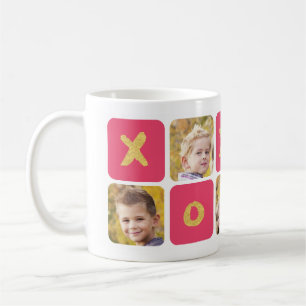 Valentinstag Foto Collage Tasse