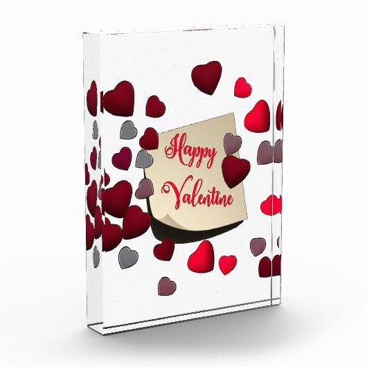 Valentinstag-Foto Fotoblock (Links)