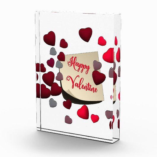 Valentinstag-Foto Fotoblock (Rechts)