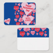 Valentinstag Foto Klasse XOXO Sweethearts Mitteilungskarte (Vorne/Hinten)