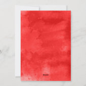 Valentinstag Foto Personalisiert Feiertagskarte (Rückseite)