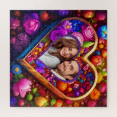 Valentinstag-Foto Puzzle (Horizontal)