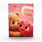 Valentinstag Fotoblock (Vorderseite)