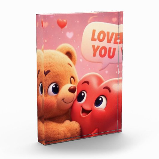 Valentinstag Fotoblock (Links)