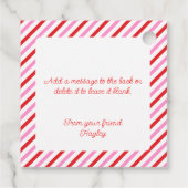 Valentinstag Freund-Chip Geschenkanhänger (Rückseite)