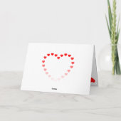 Valentinstag-Frosch Karte (Rückseite)