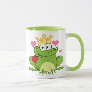 Valentinstag-Frosch-Kuss Tasse