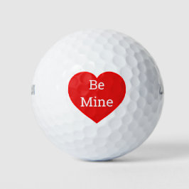 Valentinstag Fun Geschenk für mein Herz 3 Golfball