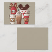 Valentinstag Funny Latte Coffee Lover Mitteilungskarte (Vorne/Hinten)