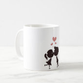 Valentinstag Funny Niedlich Romantische Tasse (Vorderseite Links)