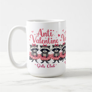 Valentinstag Funny Raccoon Niedlich Kawaii Kaffeetasse
